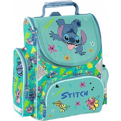 Školní batoh Paso s jednou komorou a reflexními prvky Lilo a Stitch