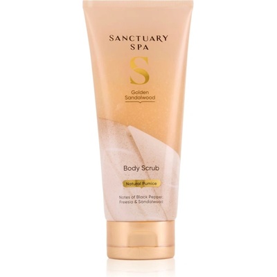 Sanctuary Spa Golden Sandalwood пилинг-гел за тяло 200ml