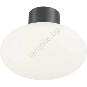 Ideal Lux - Външно таванно осветително тяло CLIO 1xE27/42W/230V Ø 28 см IP44 антрацит (ID148861)