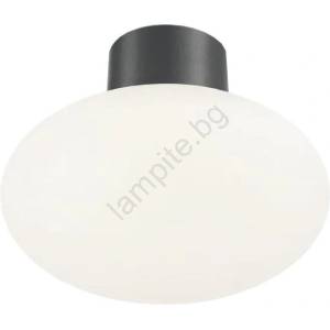 Ideal Lux - Външно таванно осветително тяло CLIO 1xE27/42W/230V IP44 антрацит (ID148861)
