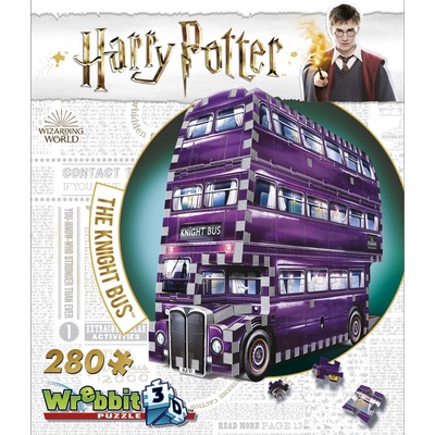 Wrebbit 3D puzzle Harry Potter Záchranný autobus 280 ks – Zbozi.Blesk.cz