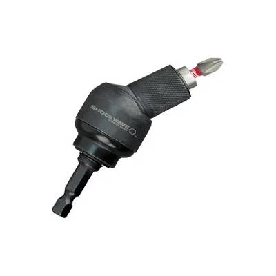 Комплект битове Milwaukee с чупещ се ъглов адаптор 1/4", 11 бр. Shockwave-4932459781