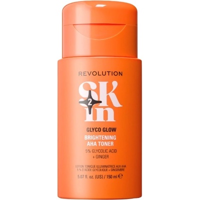 Revolution Beauty Skin Glow 5% Glycolic Acid Brightening AHA Toner 150 ml