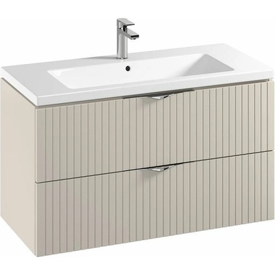 Cersanit Tirso Skříňka s umyvadlem 100 cm, kašmír mat S801-548