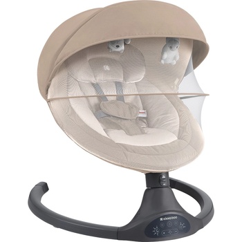 KikkaBoo Електрическа люлка KikkaBoo - Codie, Beige (31005010094)