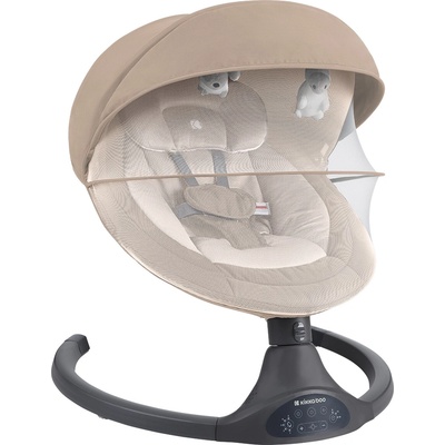 KikkaBoo Електрическа люлка KikkaBoo - Codie, Beige (31005010094)