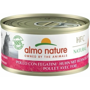 Almo Nature HFC WET CAT kura a játra 70 g