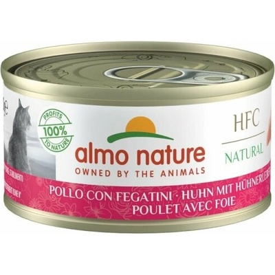 Almo Nature HFC WET CAT kura a játra 70 g