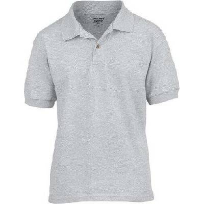 Gildan polo tričko šedá