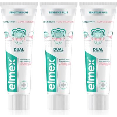Elmex Sensitive Professional Repair & Prevent паста за зъби за чувствителни зъби 3x75ml