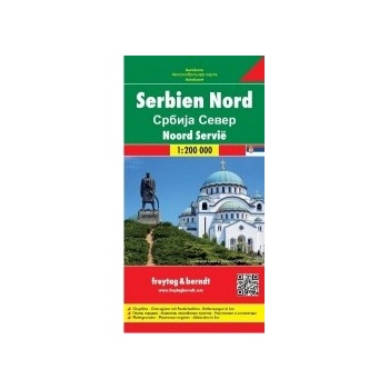 Mapa Srbsko Sever