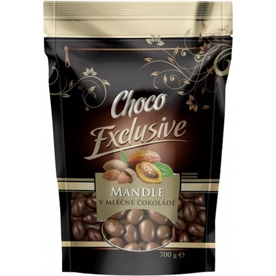 Poex Choco Exclusive Mandle v mléčné čokoládě 700 g
