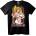 NOONEBRAND Тениска Аниме Момиче в Облаци - 6XL, Black