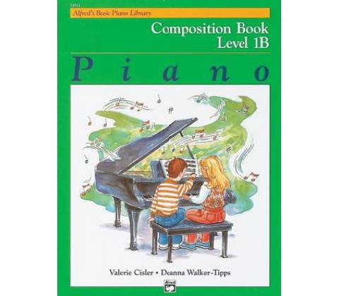 Alfred's Basic Piano Library Composition Book, Bk 1b