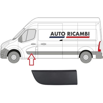 Ochranná lišta Renault Master od 2010 levá, přední dveře 808210166R
