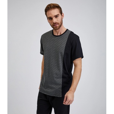 Sam 73 Черна мъжка шарена тениска SAM 73 Paul Sam 73 | Cheren | МЪЖЕ | M