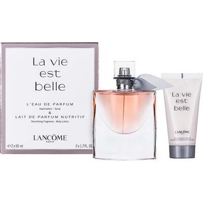 Lancome La Vie Est Belle Подаръчен комплект за жени EDP 50 ml + 50 ml лосион за тяло