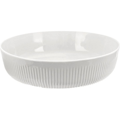 ORION Кръгла порцеланова тава за печене 4л, 29x29x8см, бяла (1023)