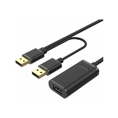 Unitek Preloader USB 2.0 Unitek Y-278 AM-AF, 10m, with additional power