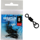 Giants Fishing Pevnostný Obratlík S Krúžkom Long Body Rolling Swivel With Ring veľ.8 10 ks