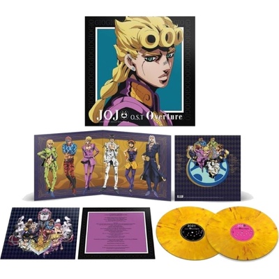 Yugo Kanno - Jojo's Bizarre Adventure: Golden Wind O. S. T Overture (Orange Coloured) (2 LP) (196588135217)