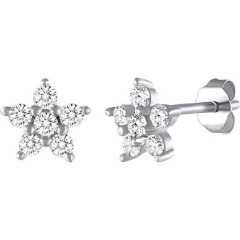 Silenti Jewelry Сребърни обеци "Щастие