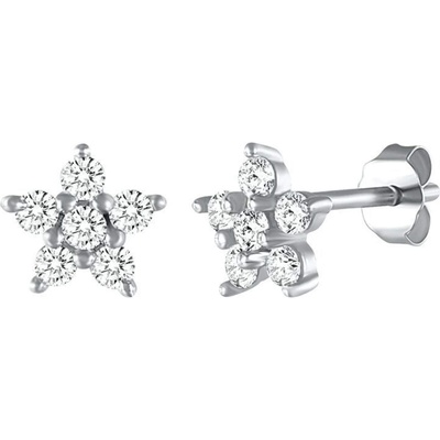 Silenti Jewelry Сребърни обеци "Щастие