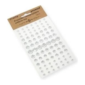 Penword Self-adhesive crystals CR-01 silver