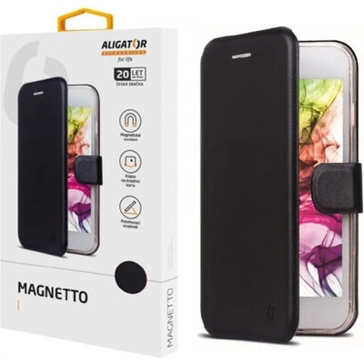 Pouzdro ALIGATOR Magnetto Xiaomi Redmi 13C, čierne