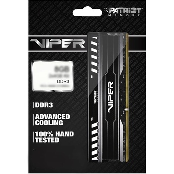 Patriot Viper 3 DDR3 8GB 1600MHz CL9 PV38G160C9K