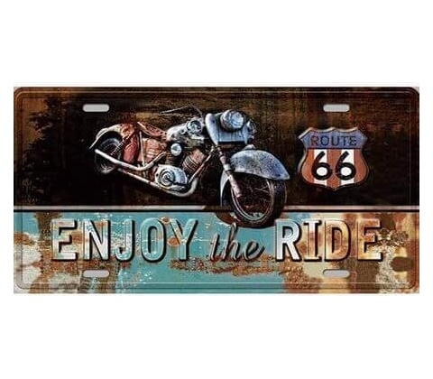 Ceduľa Enjoy The Ride
