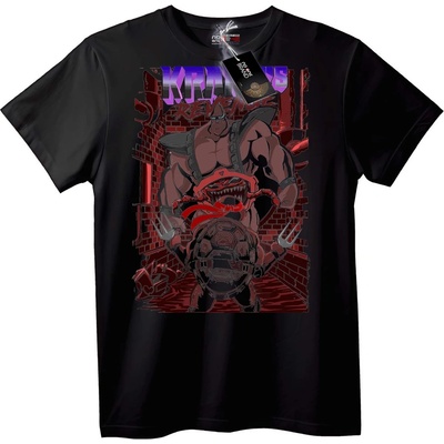 NOONEBRAND Тениска KRAZ ОТМЪЩЕНИЕ Ninja Turtles - M, White