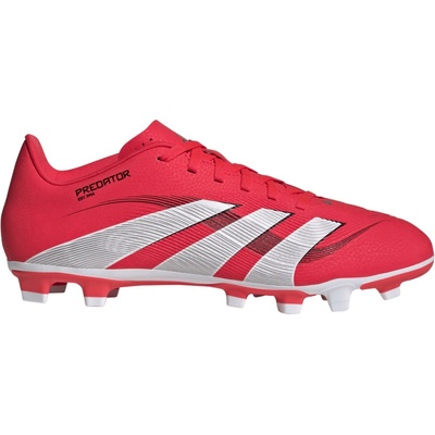 adidas Predator CLUB FG/MG Červená Bílá Černá