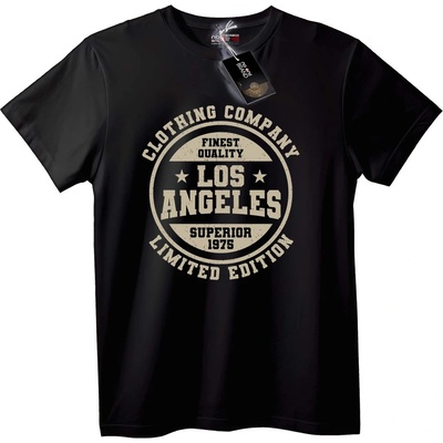 NOONEBRAND Тениска Los Angeles Limited Edition - 5XL, Black