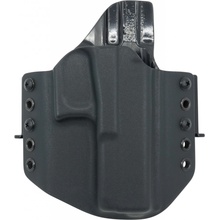 RH Holsters OWB Glock 17 vnější s polovičním Sweat Guardem černá