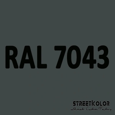RAL 7043 uretánová auto farba lesklá alebo matná 1 liter + tužidlo + riedidlo