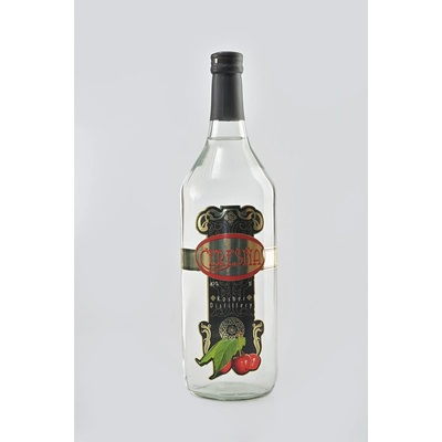Samaria Ovocný Liehovar Kosher Čerešňa 40% 1 l (čistá fľaša)