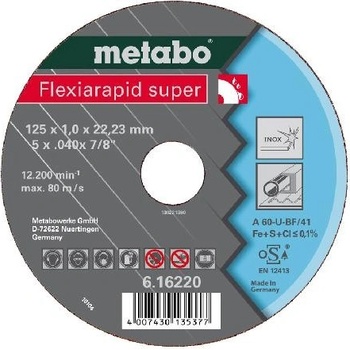 Metabo Řezný kotouč 115 x 22,23 mm 616216000