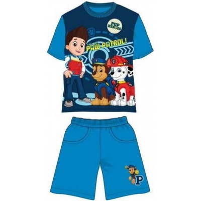 Setino chlapčenská letná súprava / set Tlapková patrola / Paw Patrol sv. modrá