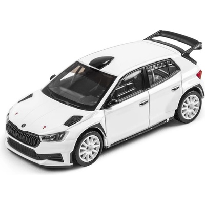 Abrex ŠKODA FABIA III RS Rally2 bílá 1:43