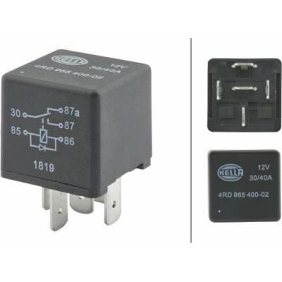 Relé pracovného prúdu HELLA 4RD 965 400-027