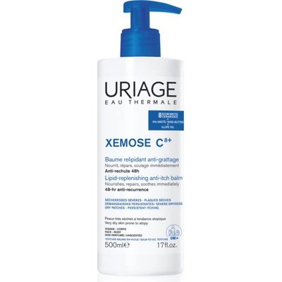 Uriage Xemose C8+ Lipid-Replenishing Anti-Itch Balm успокояващ балсам за суха и екзематична кожа 500ml