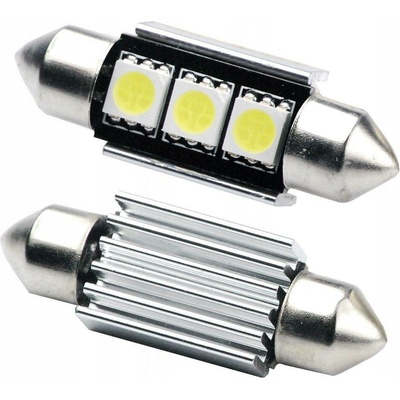 Rabel 39 mm Canbus 3 smd 5050 C5W C10W SV8,5 bílá