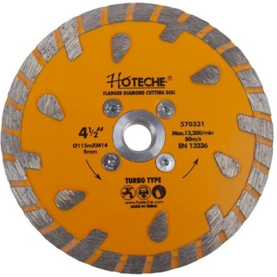 Hoteche Kotúč diamantový rezný 115 x M14 x 8 mm 570331