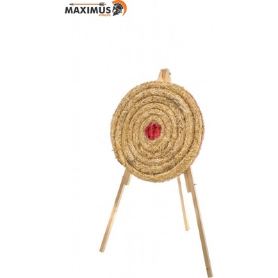 Maximus Profi Slaměná terčovnice PROFI 65/9 cm červená