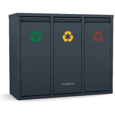 Klarstein Ordnungshüter 3, 45 l, 3 koše, bez zápachu, jednoduché plneni