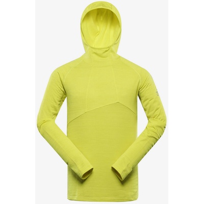 Alpine Pro Неоново зелен мъжки функционален суитчър ALPINE PRO Gorf ALPINE PRO | Zelen | МЪЖЕ | XS