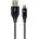 Gembird CC-USB2B-AMCM-1M-BW Премиум памучна оплетка на Type-C USB кабел за зареждане и пренос на данни 1 м черен/бял (CC-USB2B-AMCM-1M-BW)