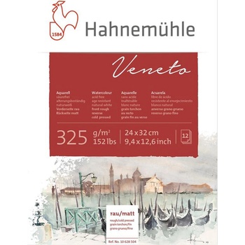 Hahbemühle VENETO 325 GR M2 drsný 12 listov 24x32 cm