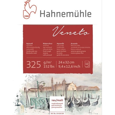 Hahbemühle VENETO 325 GR M2 drsný 12 listov 24x32 cm